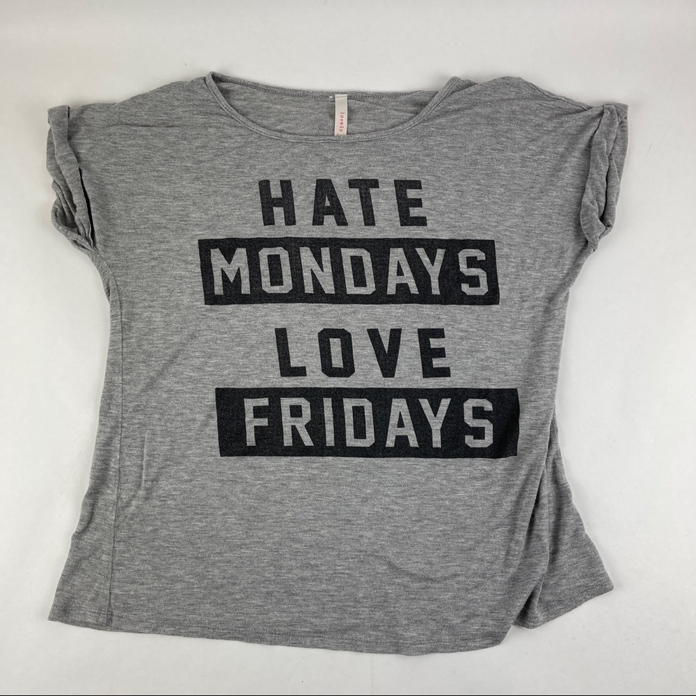 Lovely Souls Tshirt Womens Gray Short Sleeve